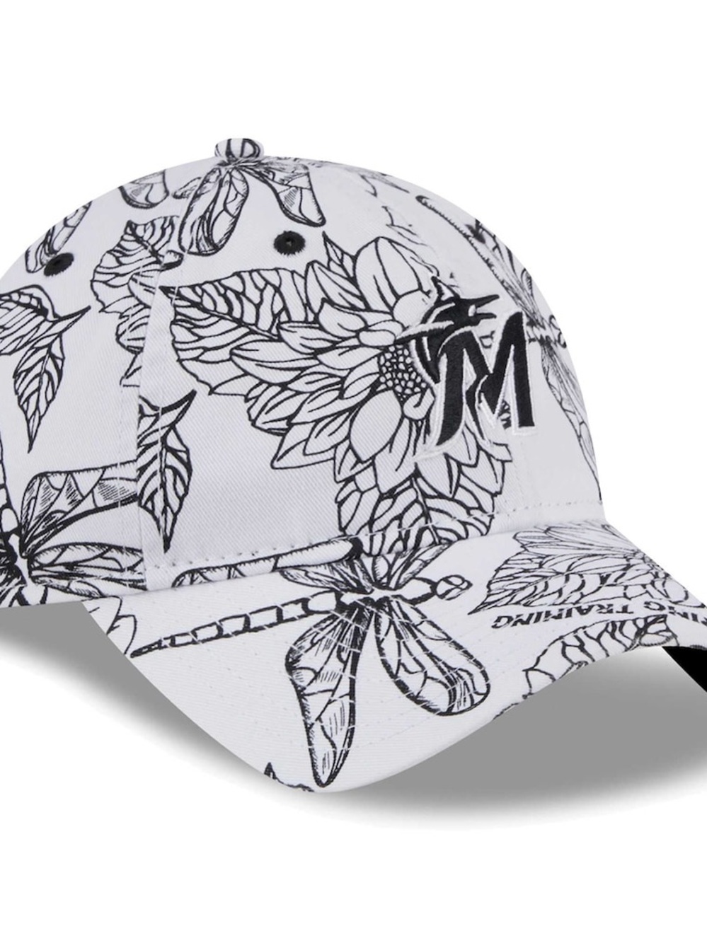 🆕 Miami Marlins New Era Women’s Spring Training 9TWENTY Floral Hat NWT